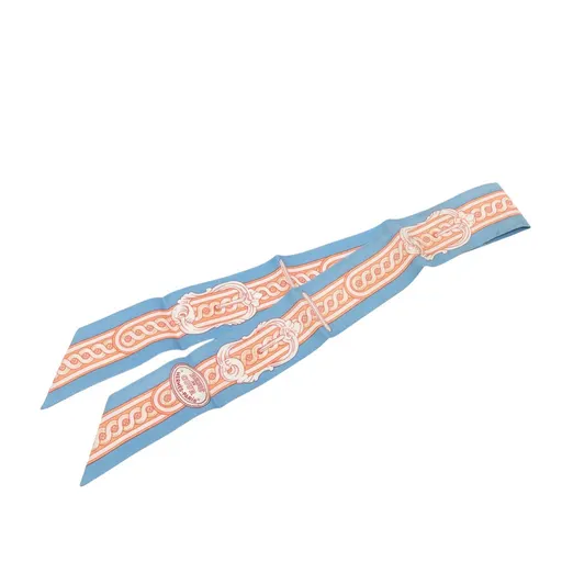 Hermès Bride de Cour Silk Twilly Scarf