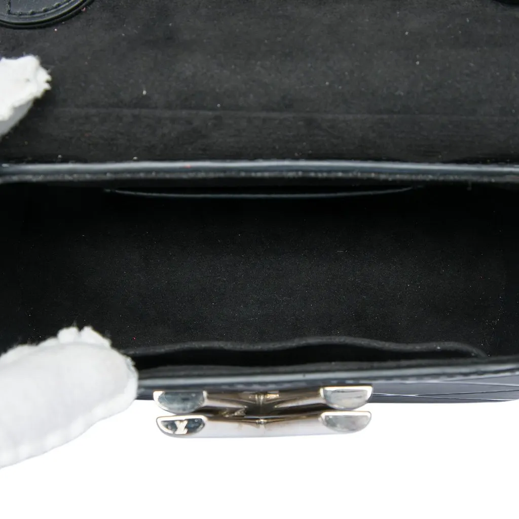 Louis Vuitton Epi Malletage Twist Black Leather Very good - Model View