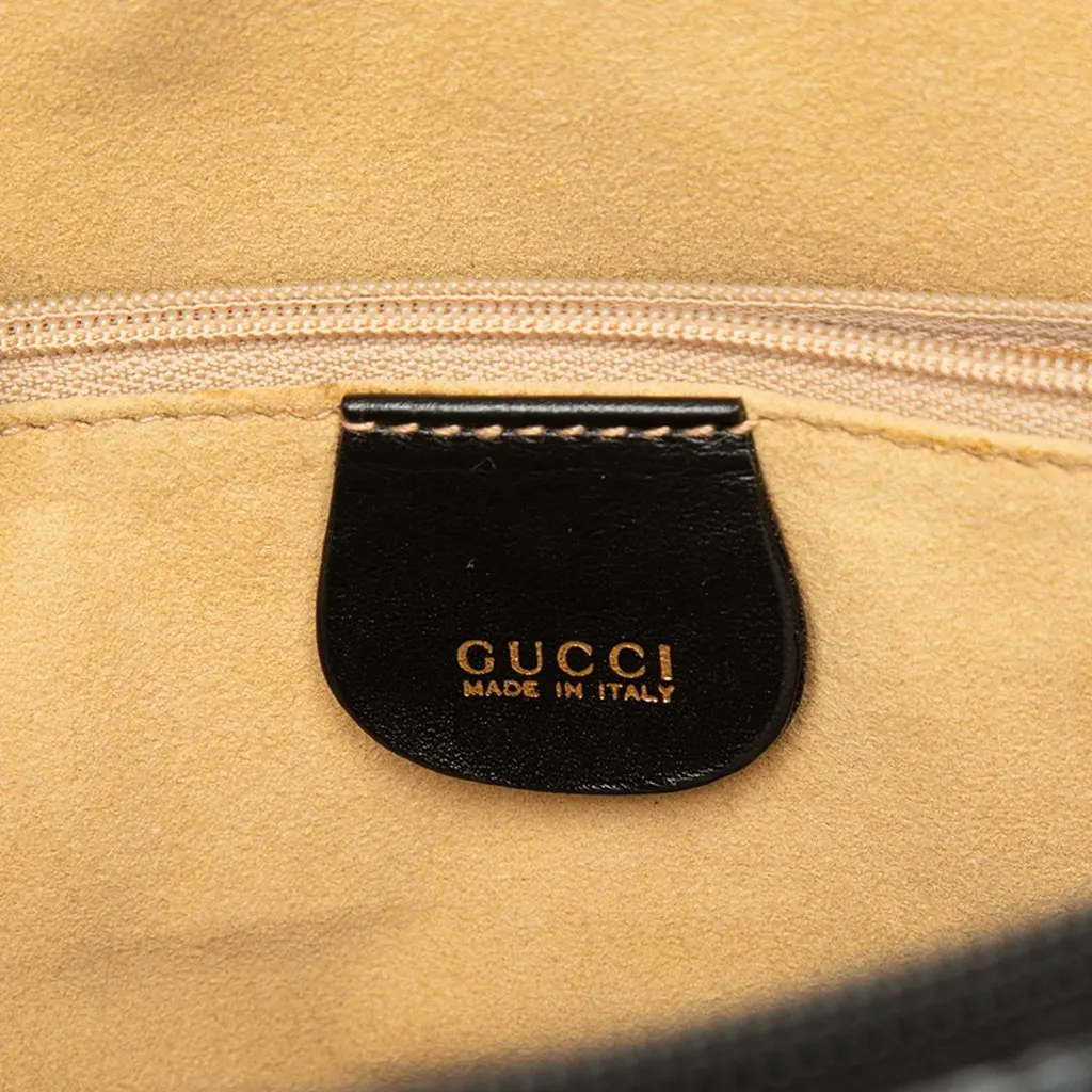 Gucci GG Canvas Clutch Black Canvas Good - Box View