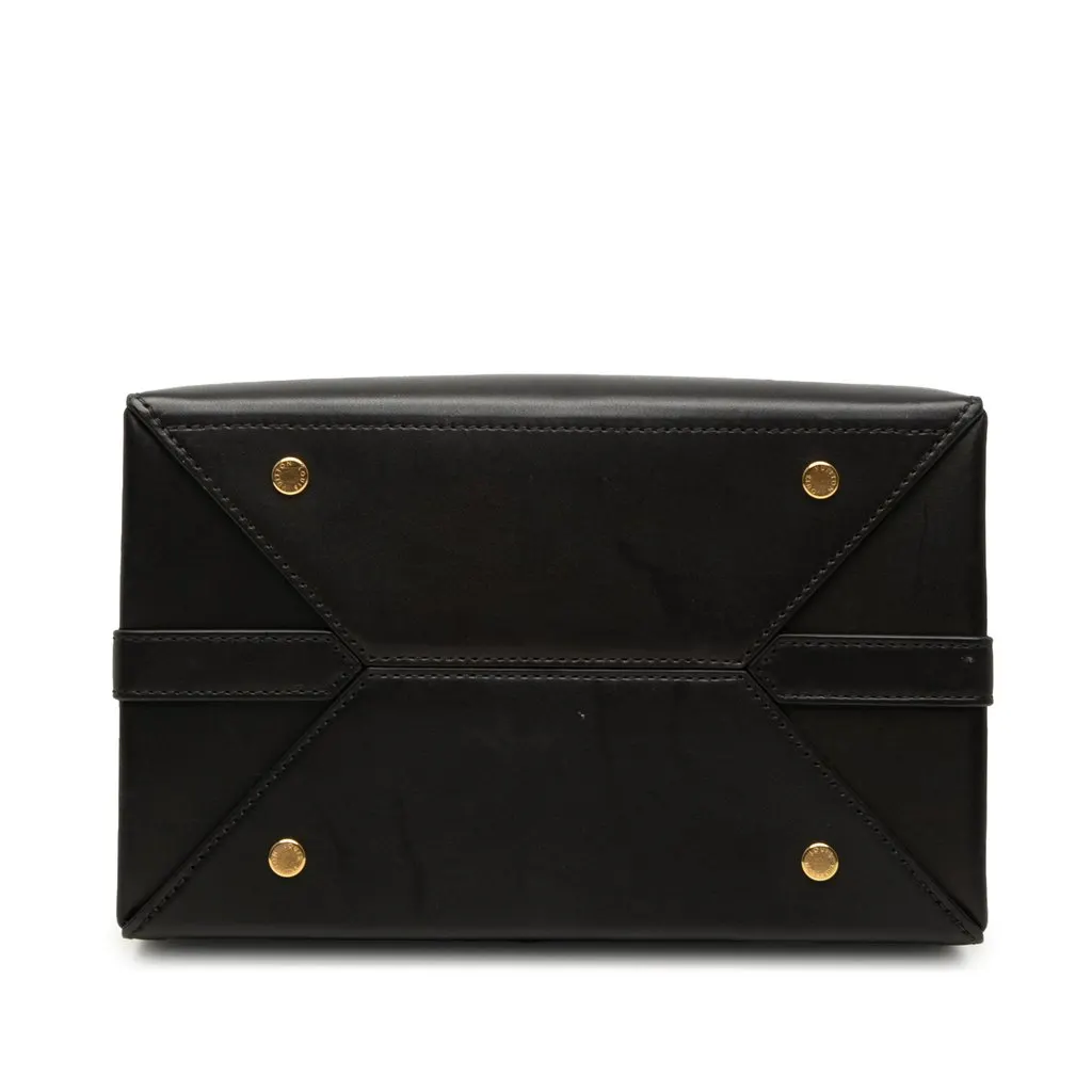 Louis Vuitton Leather Speedy Doctor Bag 25 Black Leather Very good - Inside View