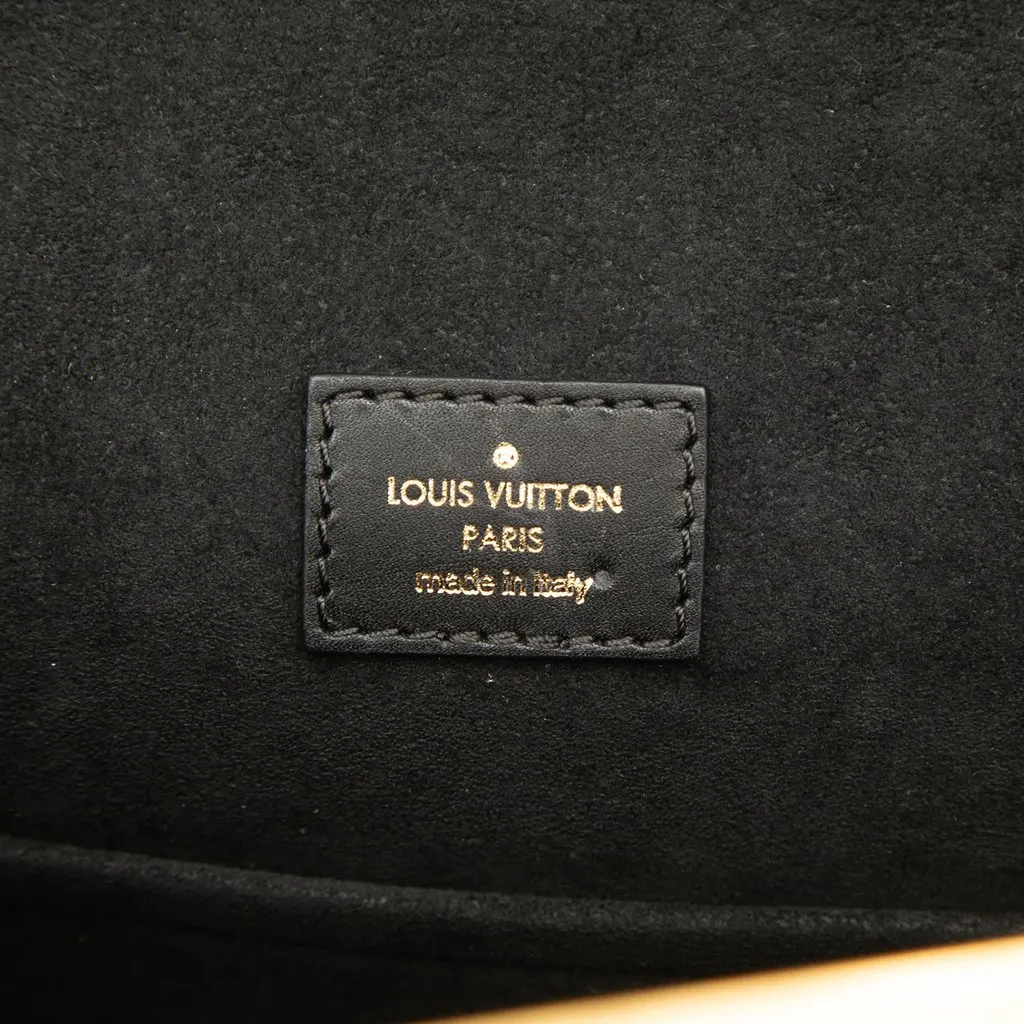Louis Vuitton Leather Speedy Doctor Bag 25 Black Leather Very good - Box View