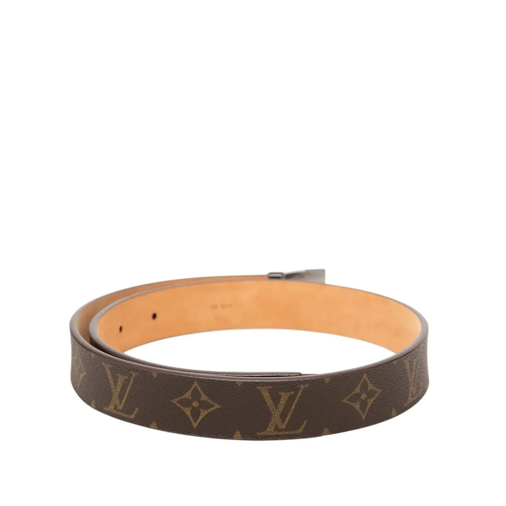 Louis Vuitton Monogram Ceinture Belt Brown Very good - Inside View
