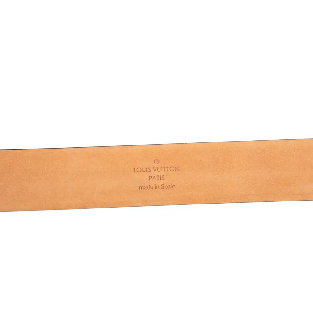 Louis Vuitton Monogram Ceinture Belt Brown Very good - Model View