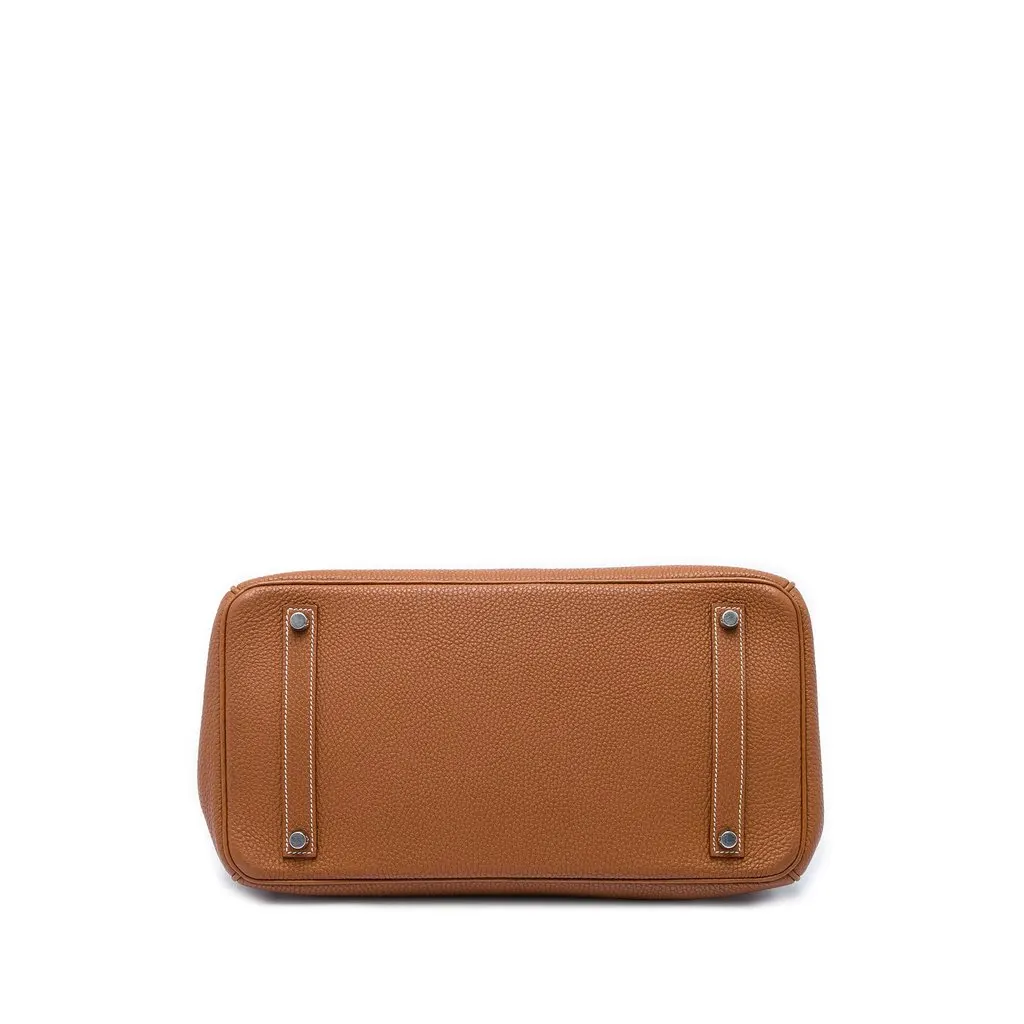 Hermès Togo Birkin Retourne 35 Brown Leather Very good - Inside View
