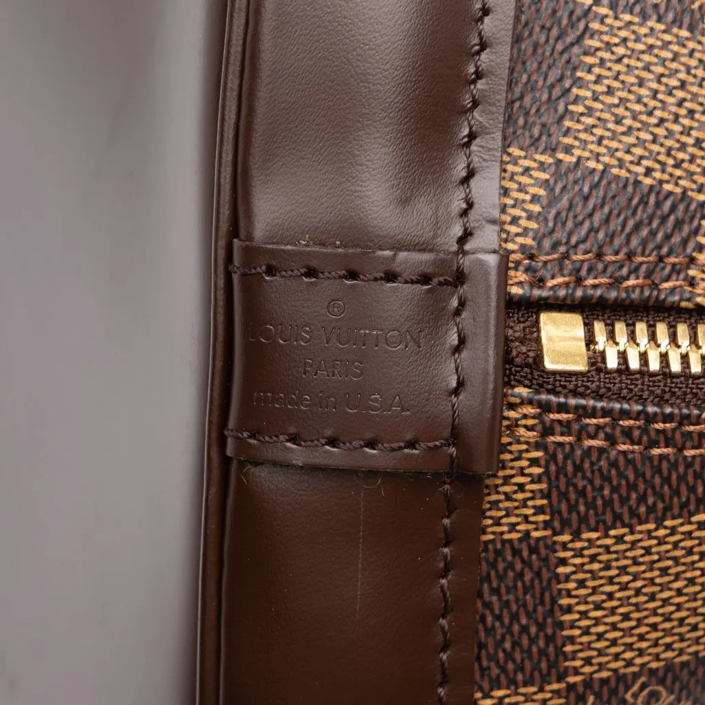 Louis Vuitton Damier Ebene Alma PM Brown Canvas Very good - Box View