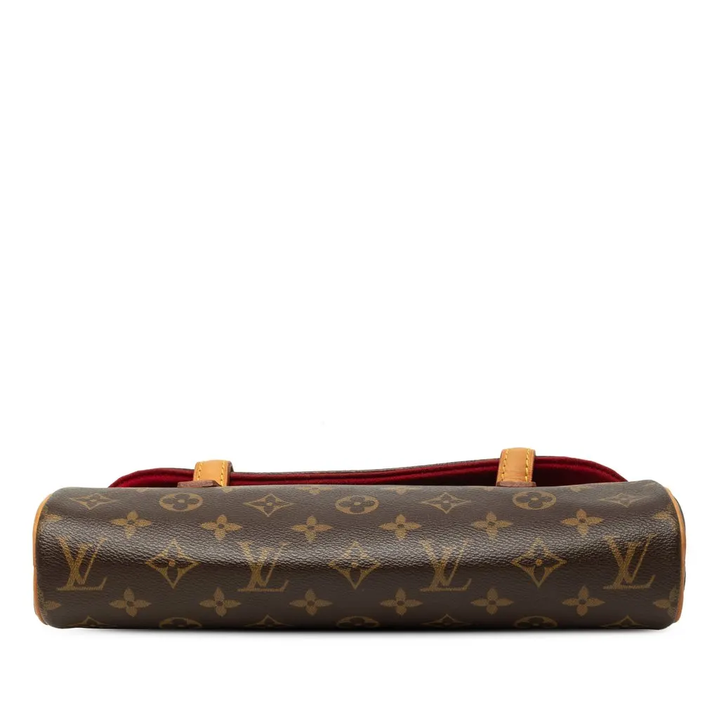 Louis Vuitton Monogram Sonatine Brown Canvas Very good - Inside View