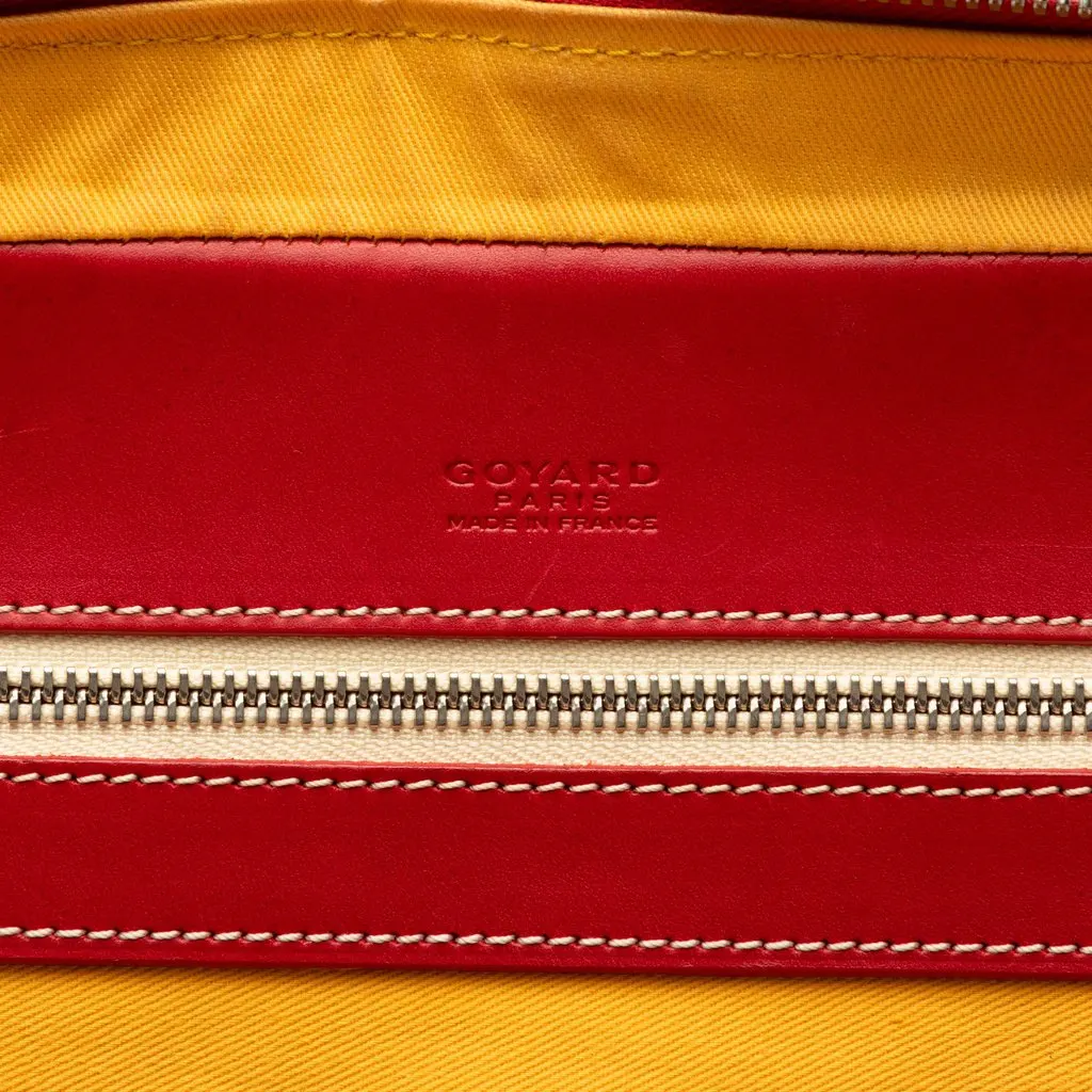 Goyard Goyardine Ambassade PM Red Canvas Very good - Box View