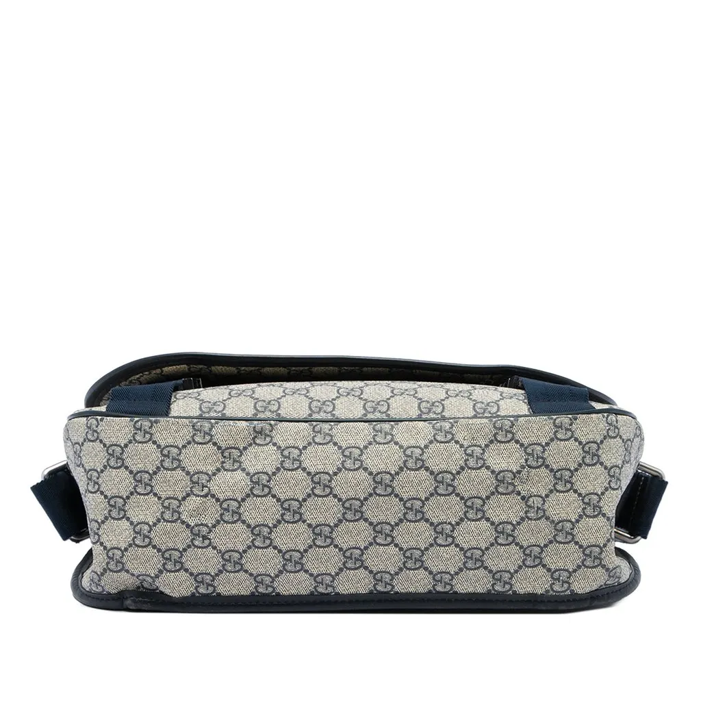Gucci GG Supreme Crossbody Beige Canvas Very good - Inside View