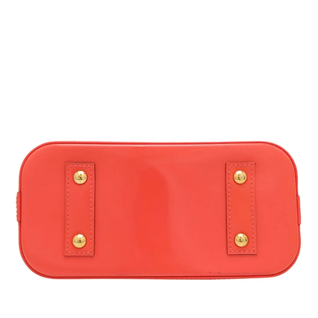 Louis Vuitton Monogram Vernis Alma BB Pink Leather Very good - Inside View