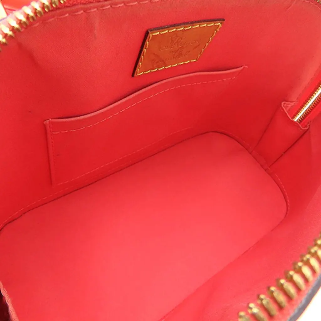 Louis Vuitton Monogram Vernis Alma BB Pink Leather Very good - Box View