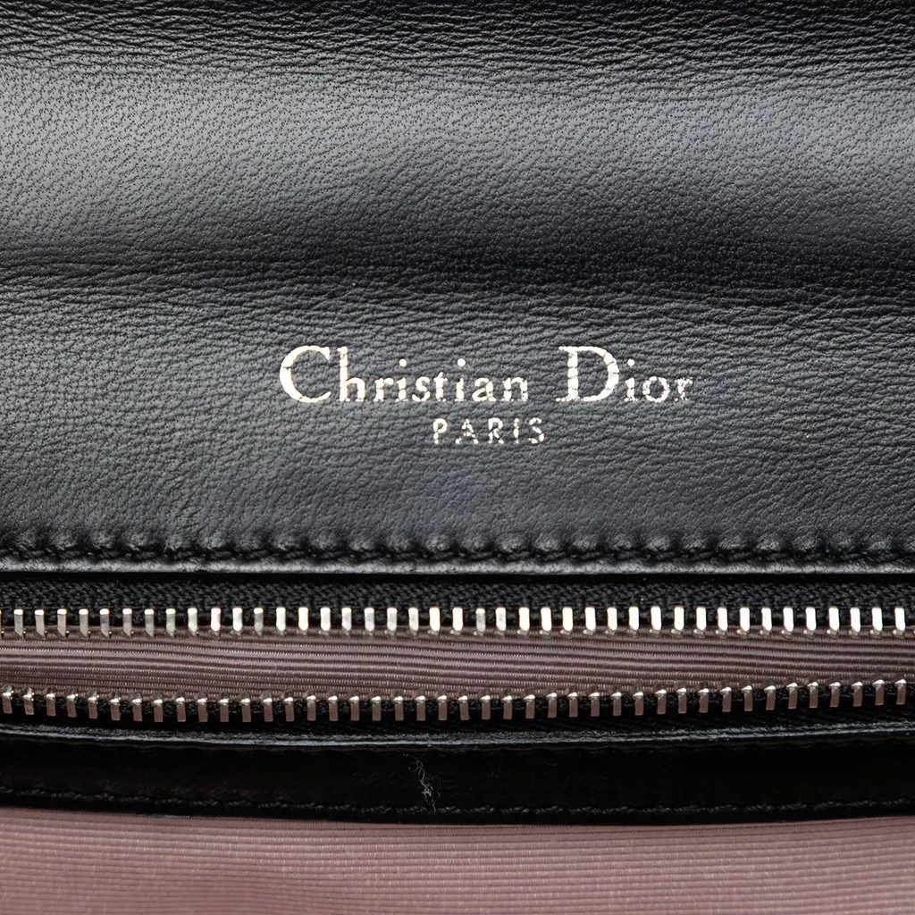 Dior Small Lambskin Diorama Flap Black Leather Very good - Box View