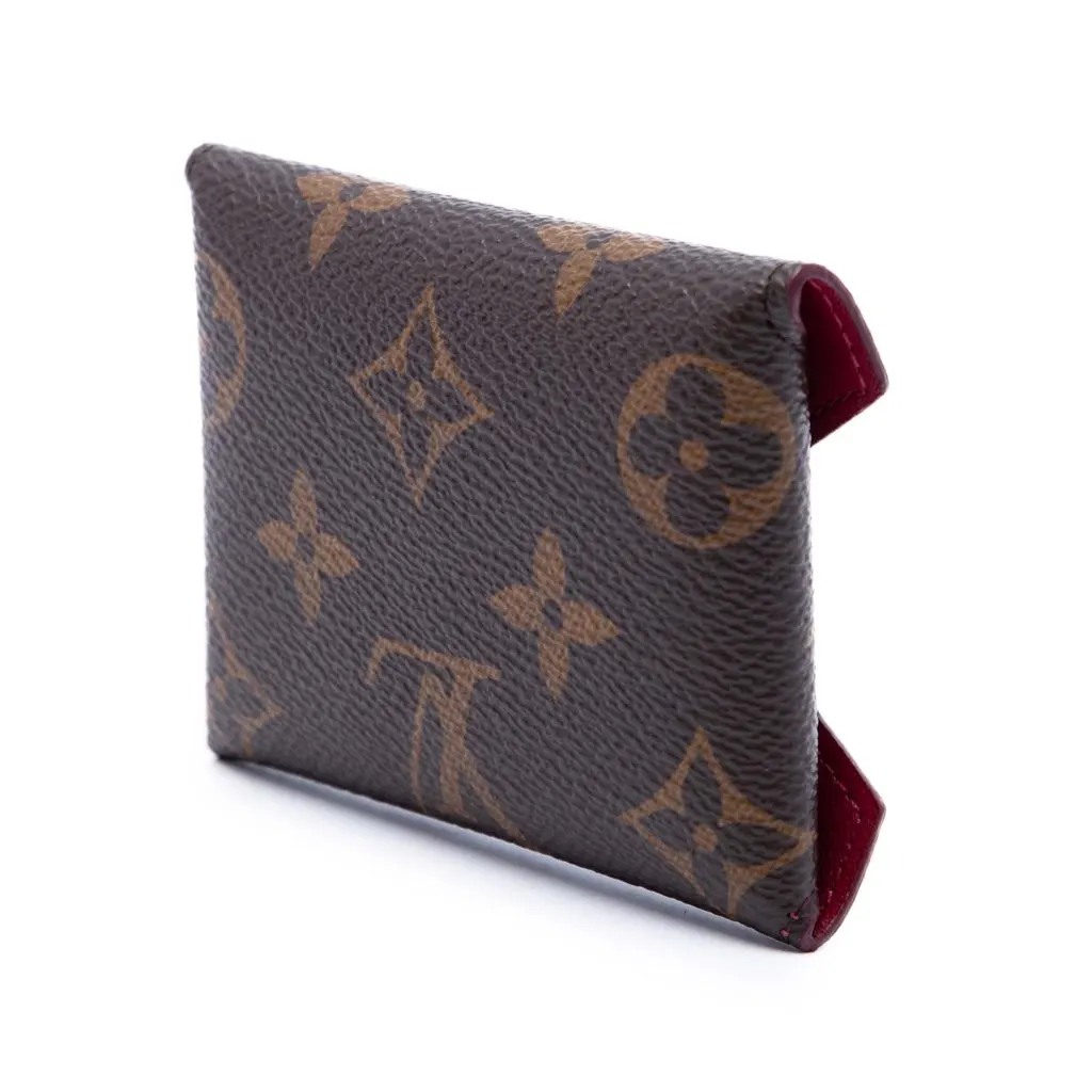 Louis Vuitton Monogram Pochette Kirigami Card Holder Brown Canvas Very good - Back View