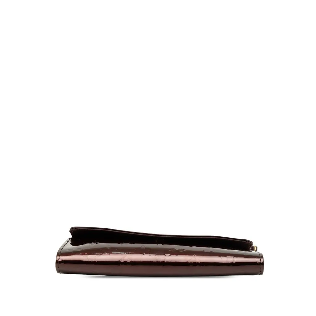 Louis Vuitton Monogram Vernis Sunset Boulevard Purple Leather Good - Inside View