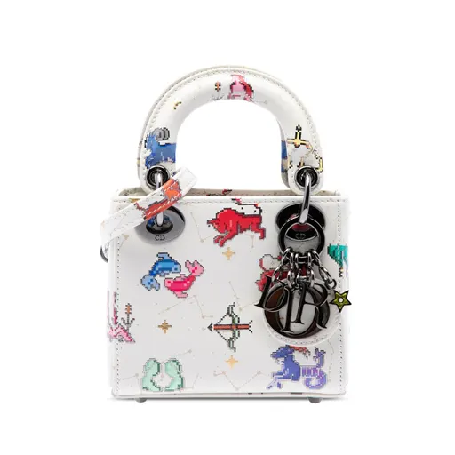 Dior Micro Calfskin Pixel Zodiac Lady Dior