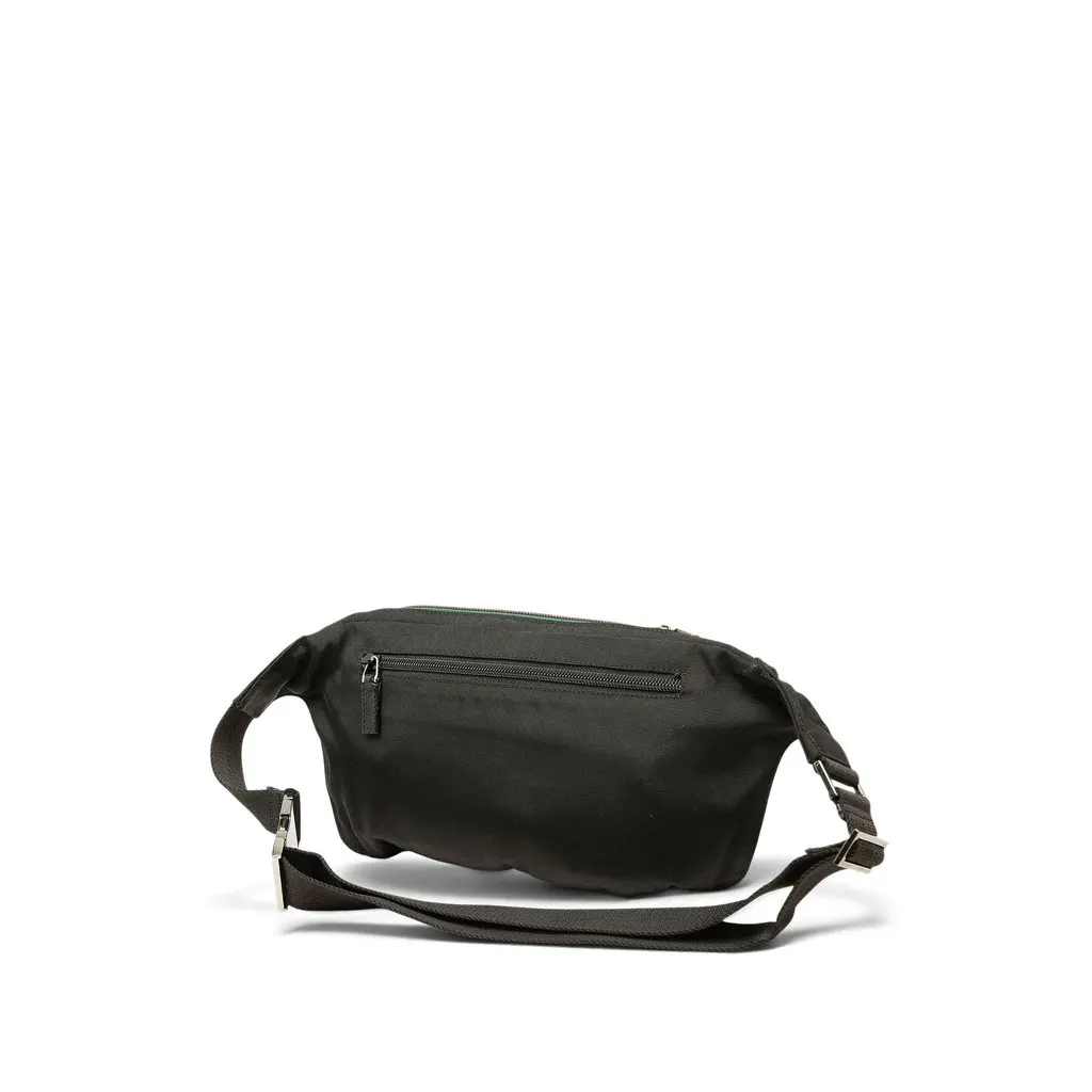 Gucci Nylon Web Belt Bag Black Polyamide Very good - Back View