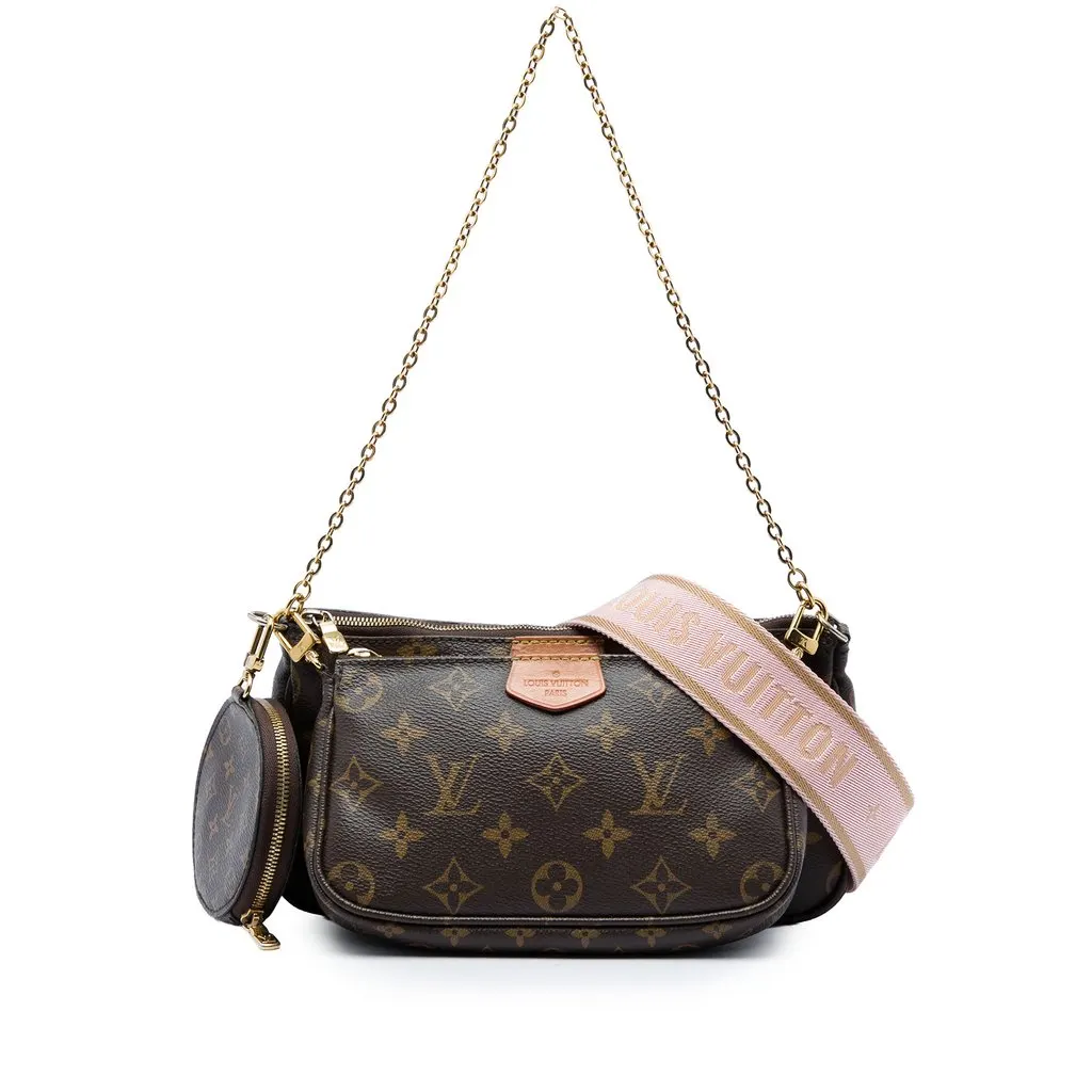 Louis Vuitton Monogram Multi Pochette Accessoires Brown Very good - Front View