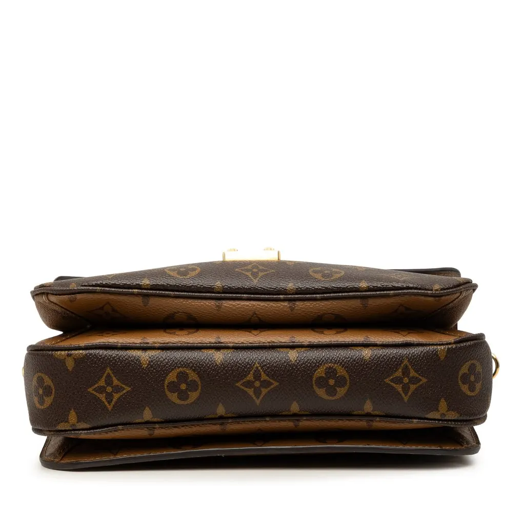 Louis Vuitton Monogram Reverse Pochette Metis Brown Very good - Inside View