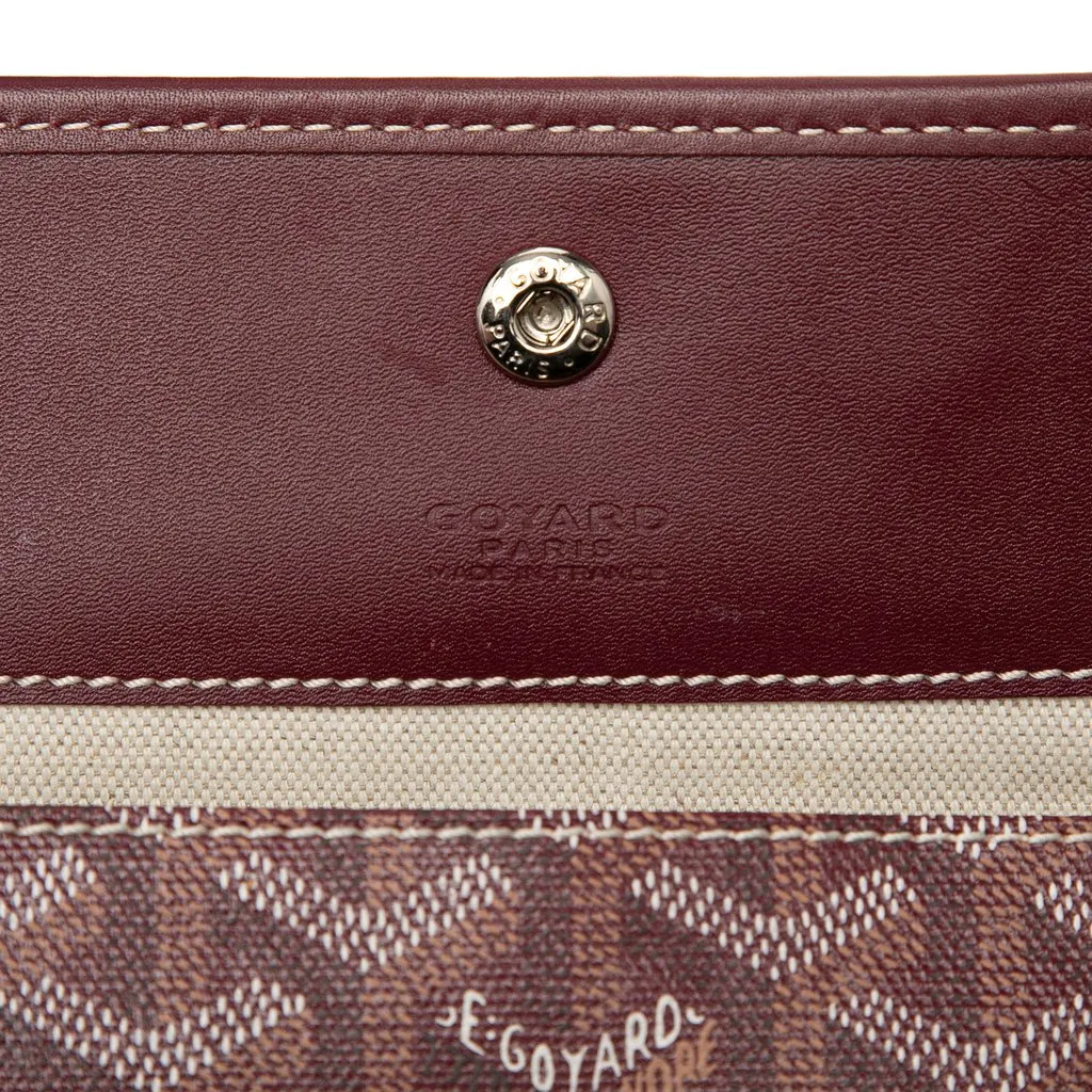 Goyard Goyardine Saint Louis GM Red Very good - Box View