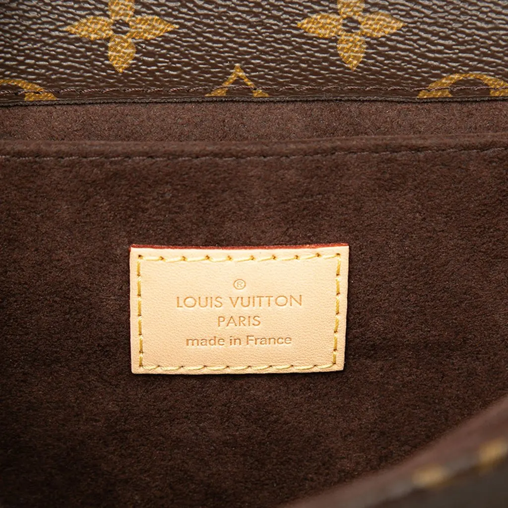 Louis Vuitton Monogram Pochette Metis Brown Canvas Very good - Box View