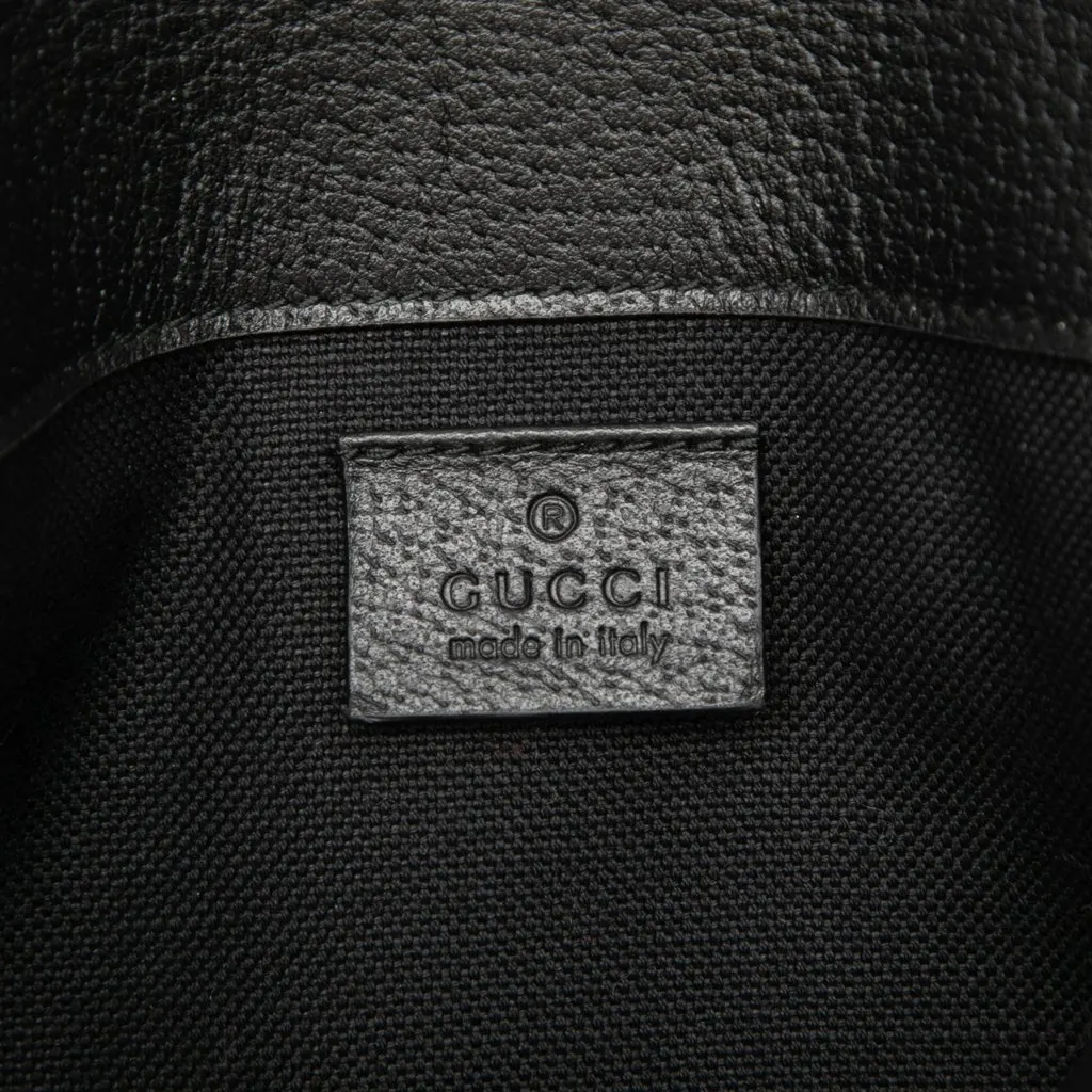 Gucci GG Wool Slim Belt Bag Beige Wool Very good - Box View