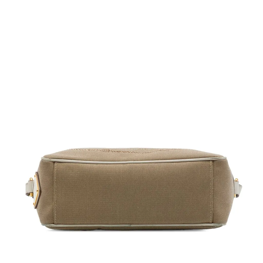 Prada Canvas Canapa Logo Camera Bag Beige Canvas Good - Inside View