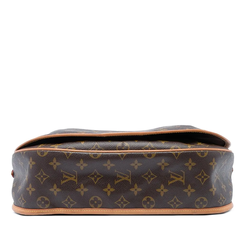 Louis Vuitton Monogram Menilmontant MM Brown Canvas Good - Inside View