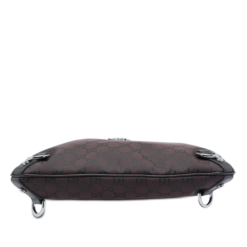 Gucci GG Nylon Abbey D Ring Crossbody Brown Very good - Inside View