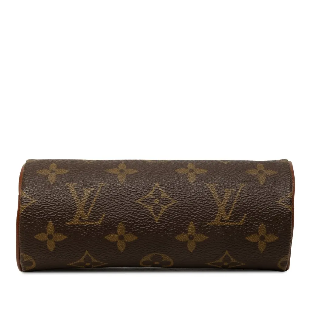 Louis Vuitton Monogram Papillon Pochette Brown Canvas Very good - Inside View