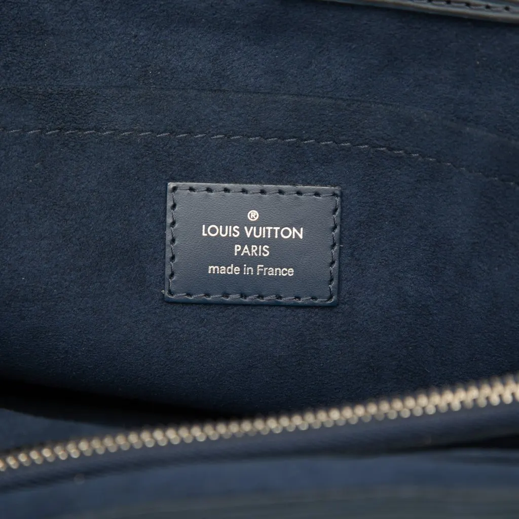 Louis Vuitton Epi Marly MM Blue Leather Very good - Box View