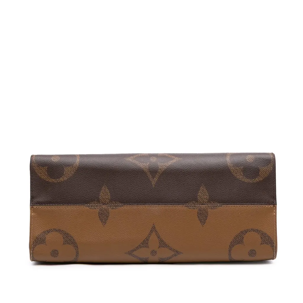 Louis Vuitton Monogram Reverse Giant OnTheGo MM Brown Good - Inside View