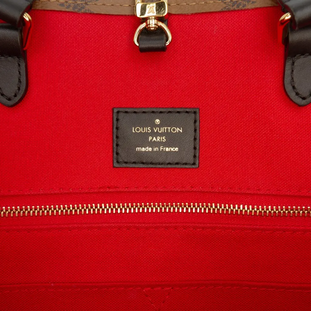 Louis Vuitton Monogram Reverse Giant OnTheGo MM Brown Good - Box View