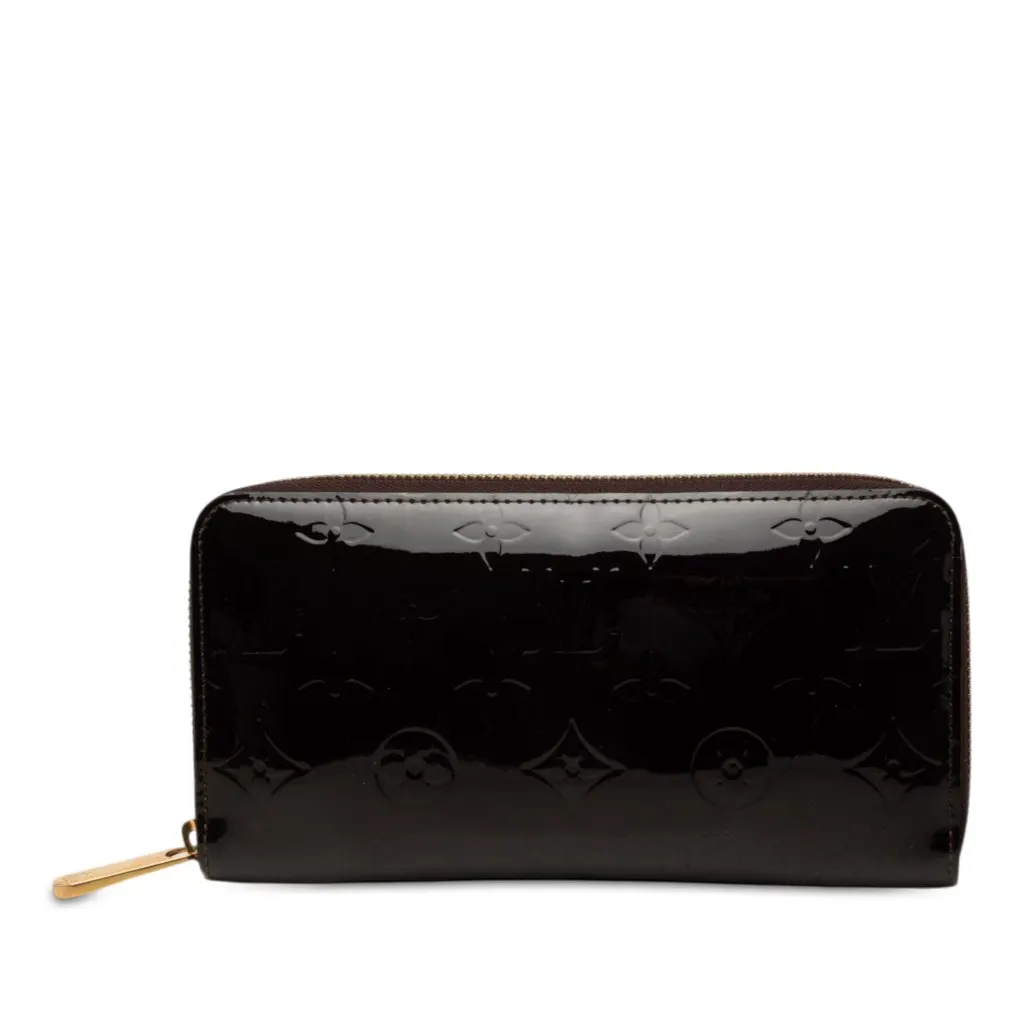 Louis Vuitton Monogram Vernis Zippy Long Wallet