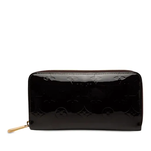 Louis Vuitton Monogram Vernis Zippy Long Wallet