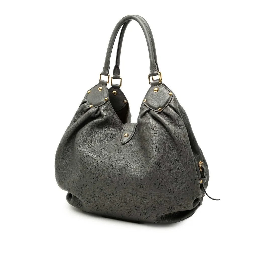 Louis Vuitton Monogram Mahina L Hobo MultiColor Leather Very good - Back View