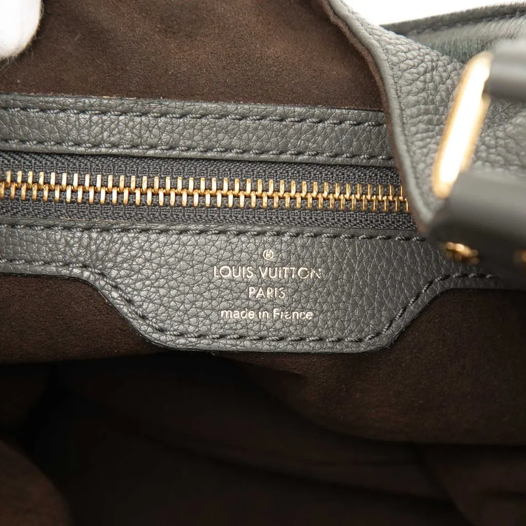 Louis Vuitton Monogram Mahina L Hobo MultiColor Leather Very good - Box View