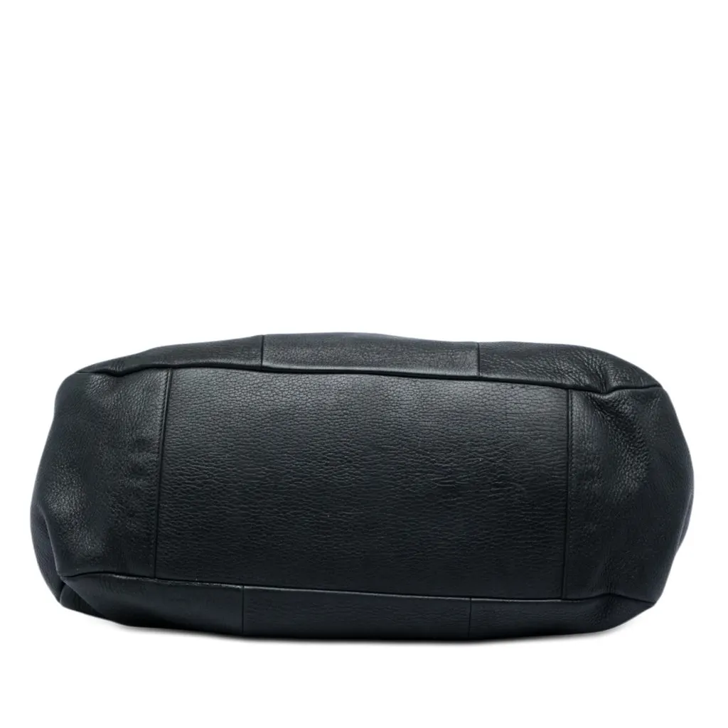 Prada Vitello Daino Handbag Black Leather Very good - Inside View