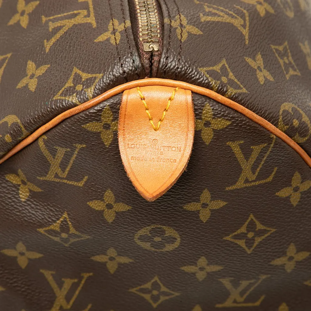 Louis Vuitton Monogram Speedy 40 Brown Canvas Good - Box View