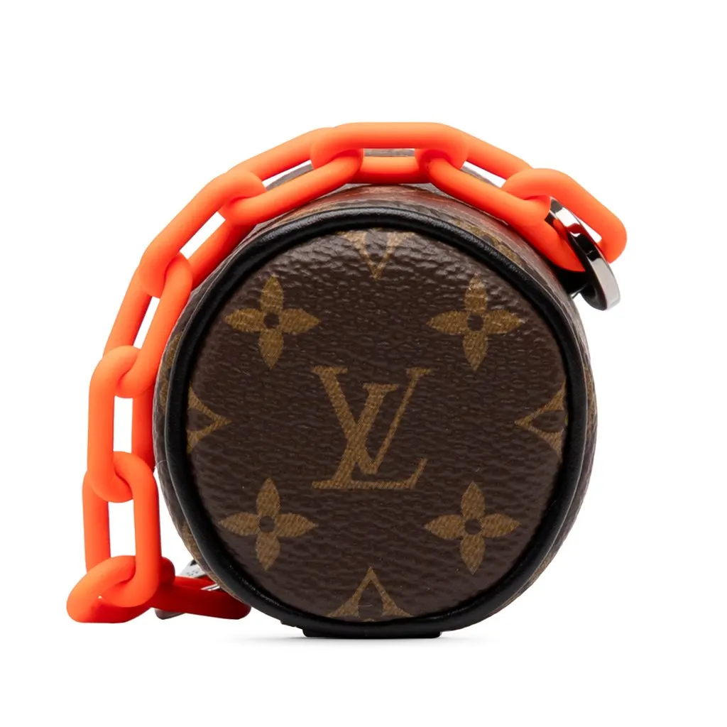 Louis Vuitton Monogram Barrel Pouch Brown Very good - Inside View