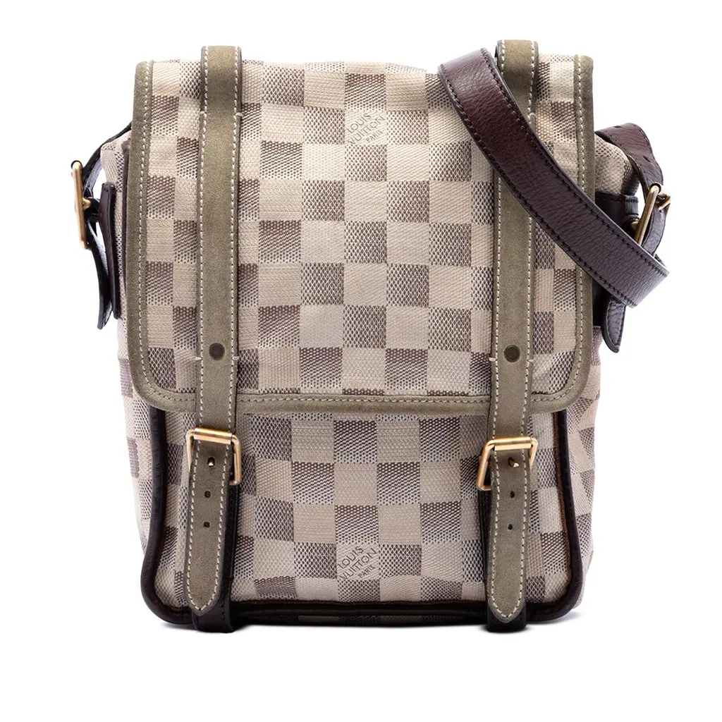 Louis Vuitton Damier Lune Trotteur Messenger Bag Beige Very good - Front View