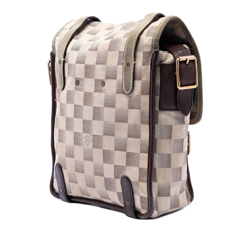 Louis Vuitton Damier Lune Trotteur Messenger Bag Beige Very good - Back View