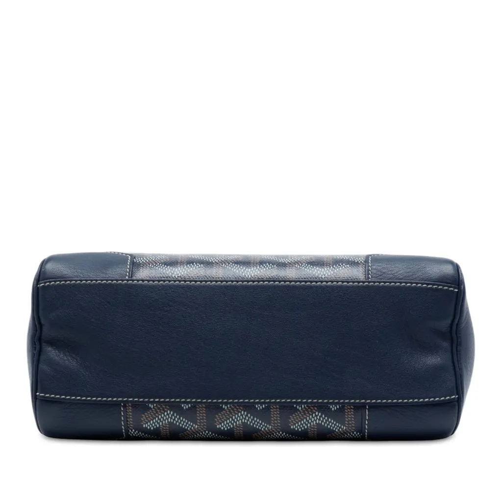 Goyard Mini Goyardine Saigon Structured Blue Very good - Inside View