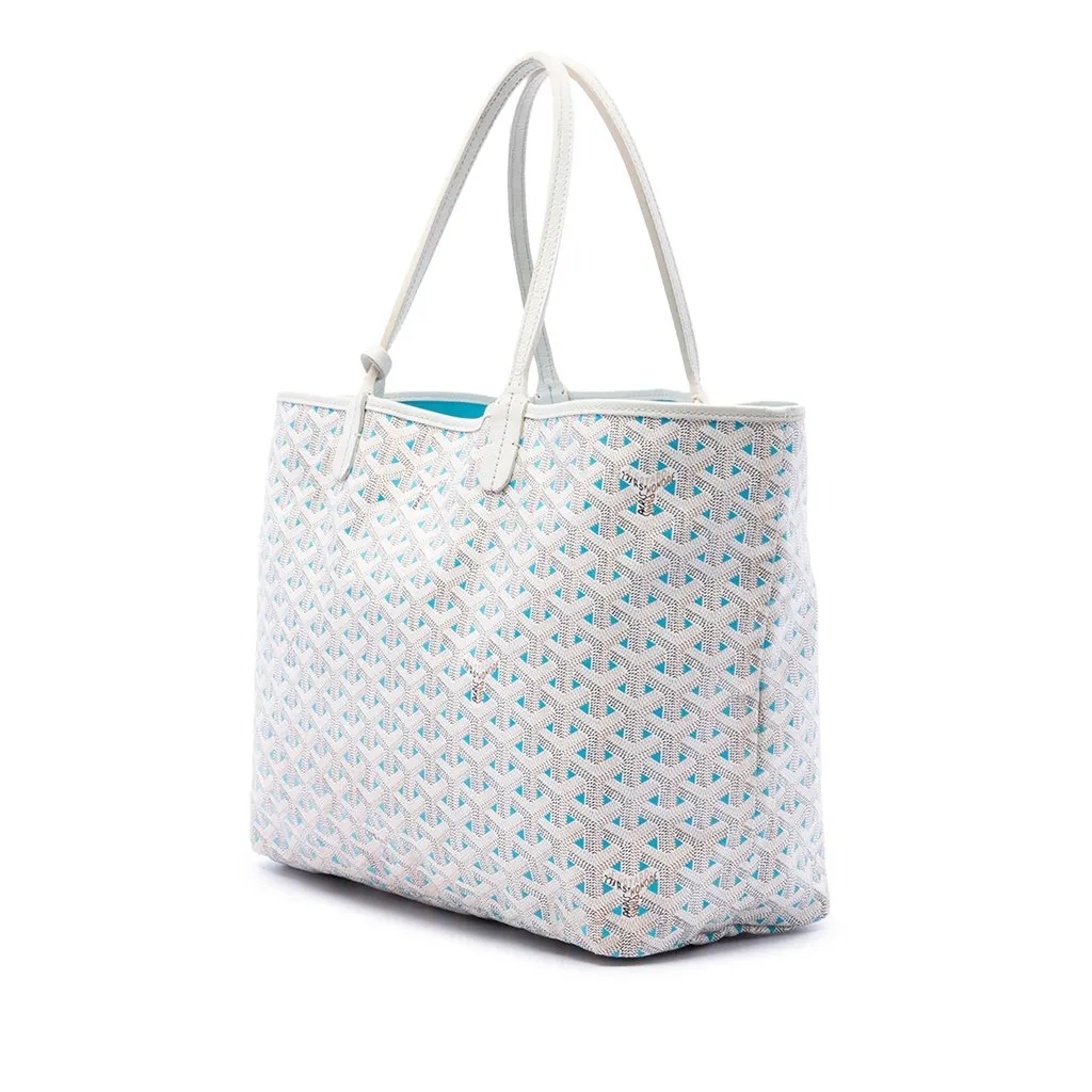 Goyard Goyardine Claire Voie Saint Louis PM White Very good - Back View