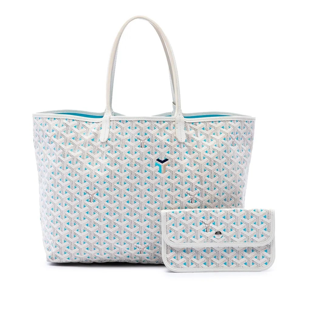 Goyard Goyardine Claire Voie Saint Louis PM White X-Large