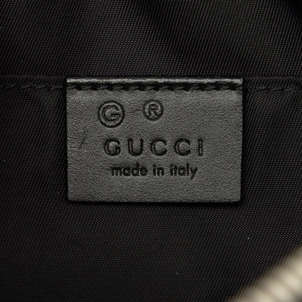 Gucci Canvas Techno Web Belt Bag Black Canvas Very good - Box View
