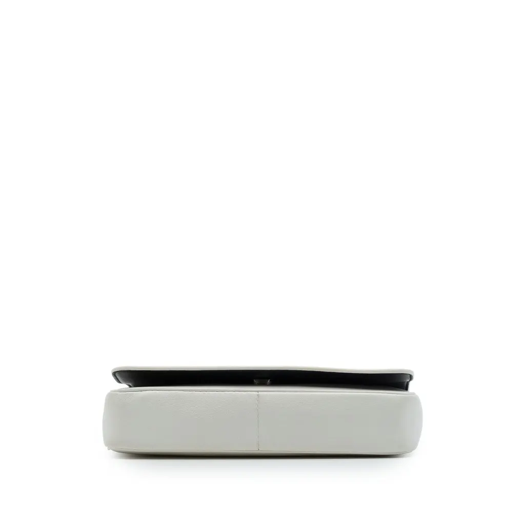 Balenciaga Leather Everyday Wallet on Chain White Leather Very good - Inside View