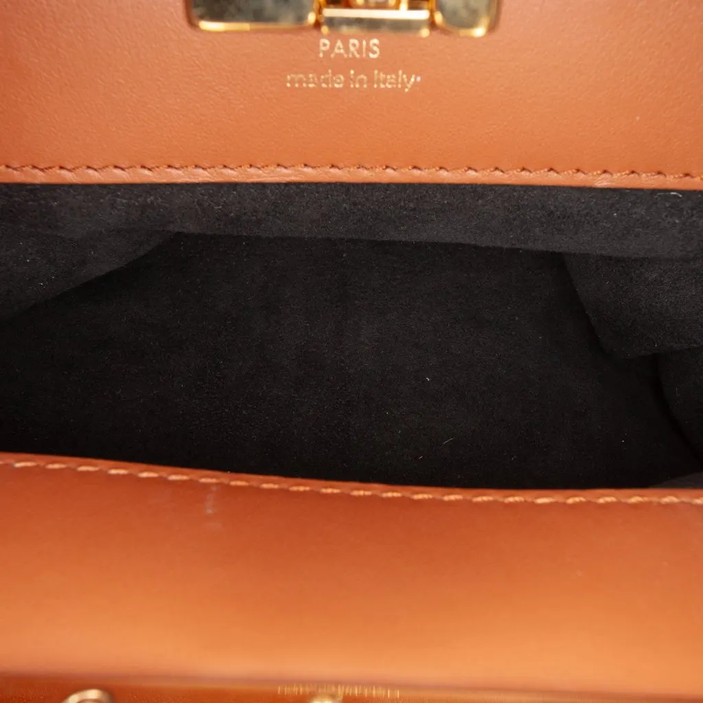 Louis Vuitton Monogram Reverse Boursicot EW Brown Very good - Model View