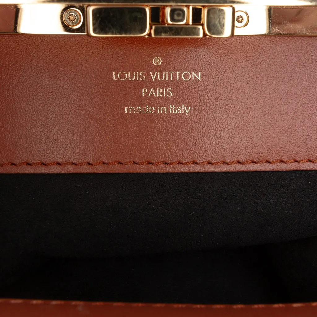 Louis Vuitton Monogram Reverse Boursicot EW Brown Very good - Box View