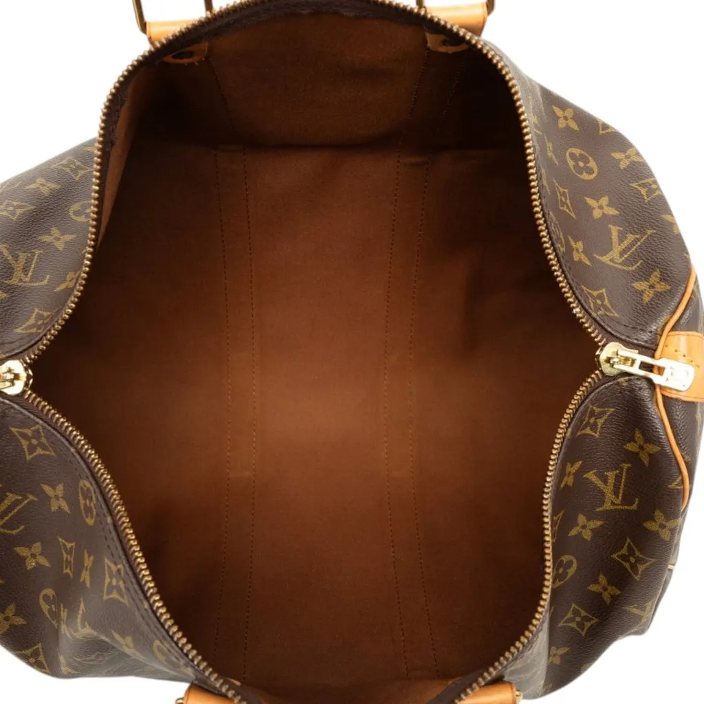 Louis Vuitton Monogram Keepall 45 Brown Very good - Model View