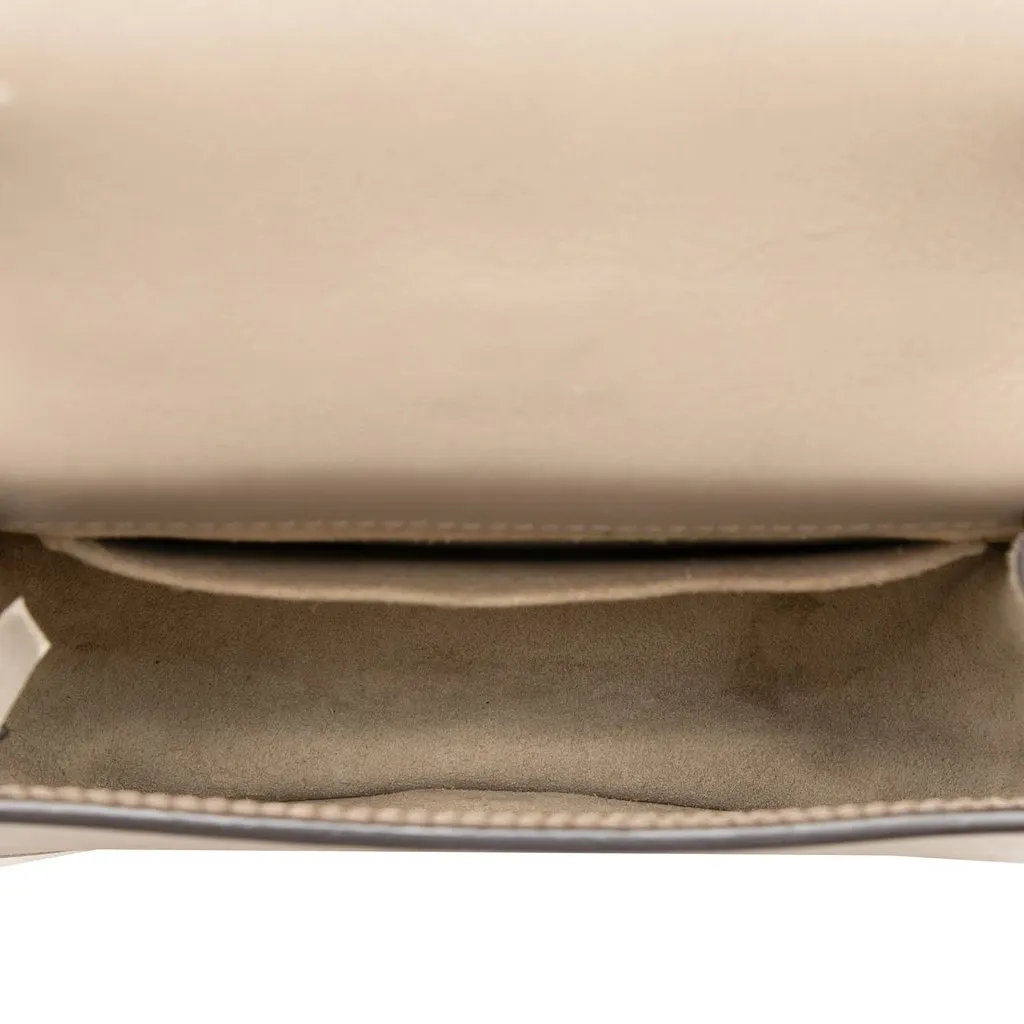 Chloé Small Leather Nile Bracelet Satchel Brown Leather Very good - Model View