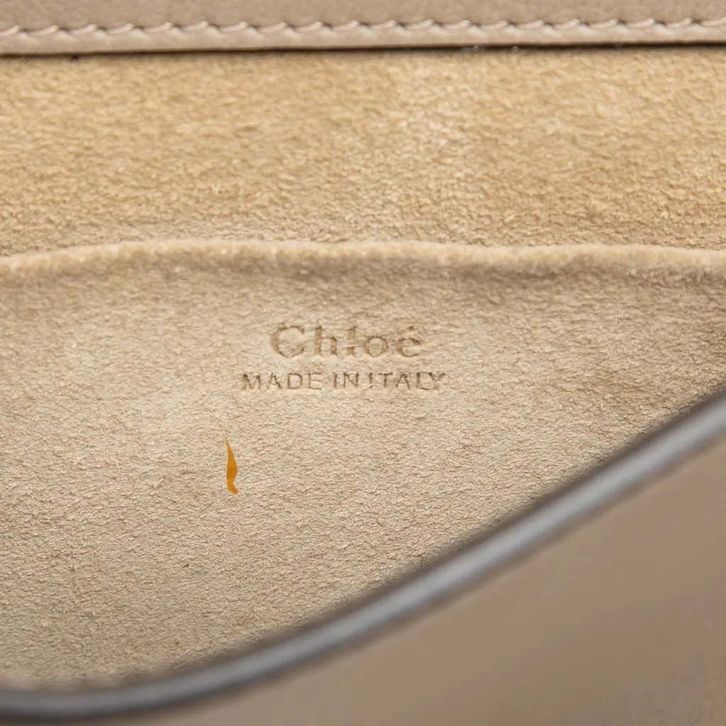 Chloé Small Leather Nile Bracelet Satchel Brown Leather Very good - Box View